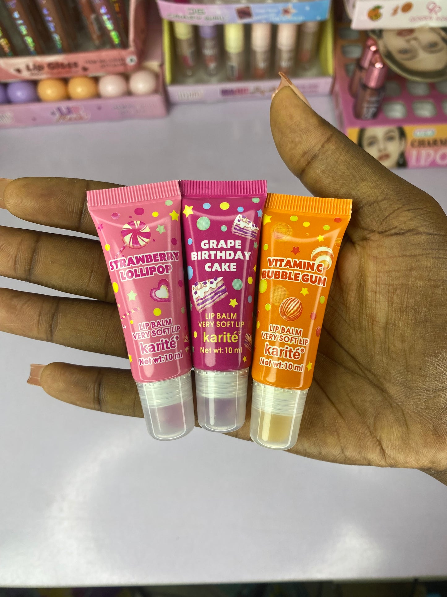 Karité trio lip balm