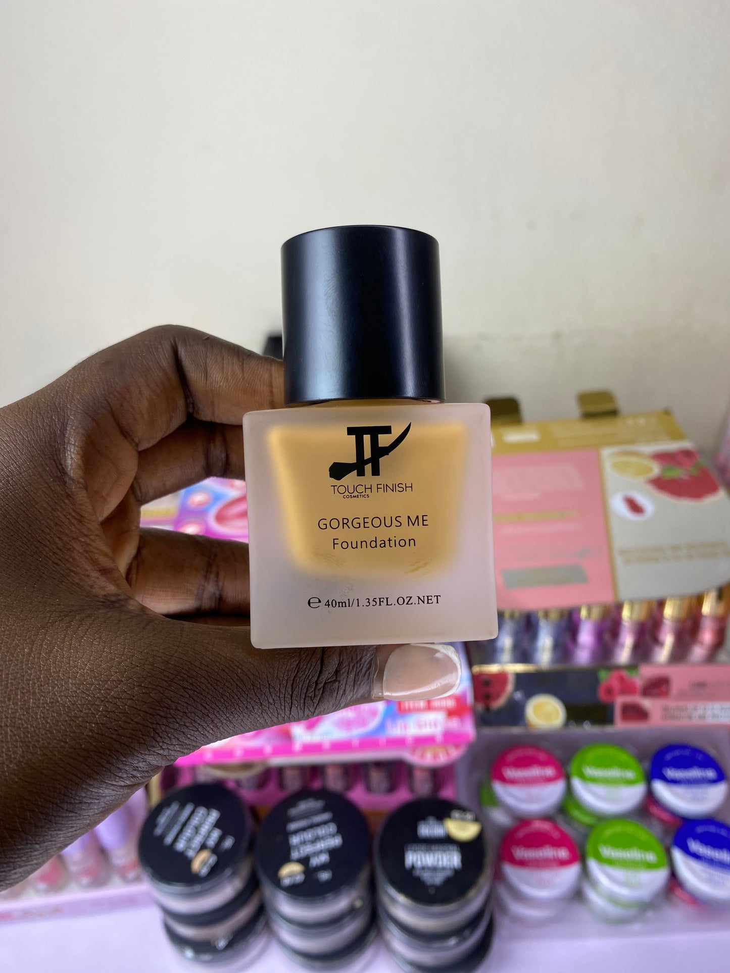 Fond de teint liquide touch finish