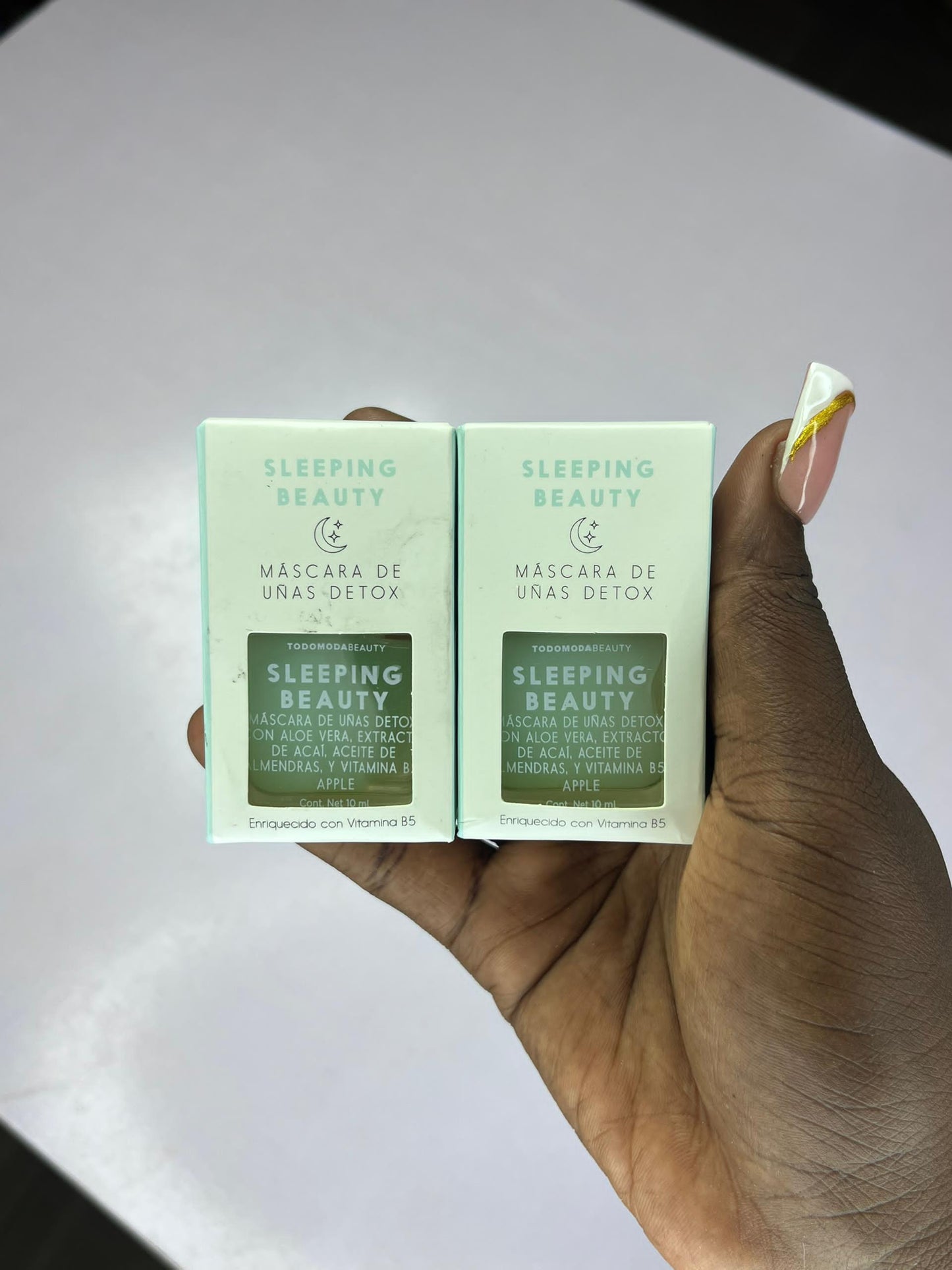 Masque détox ongles