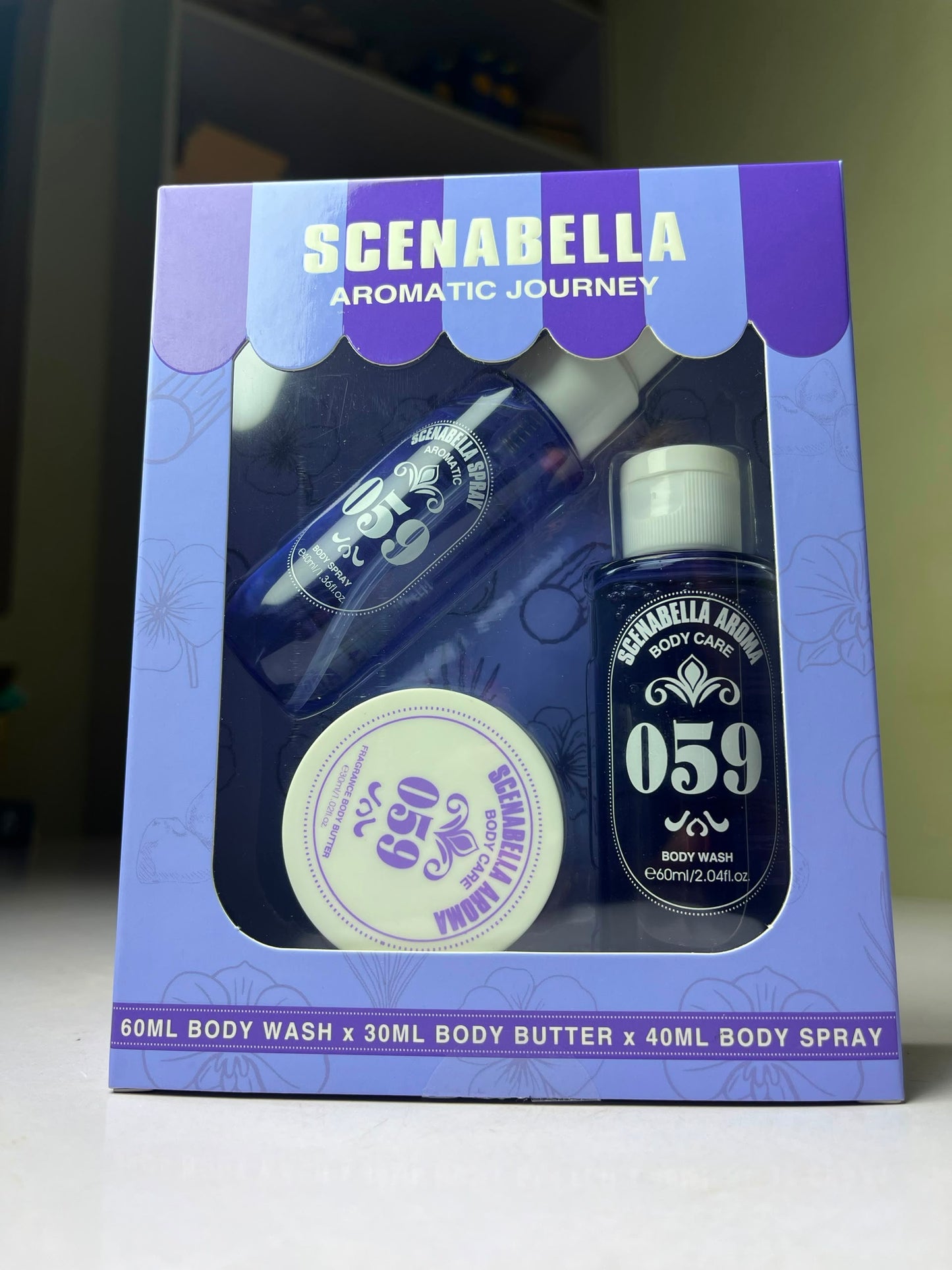 -Set parfumé scenabella