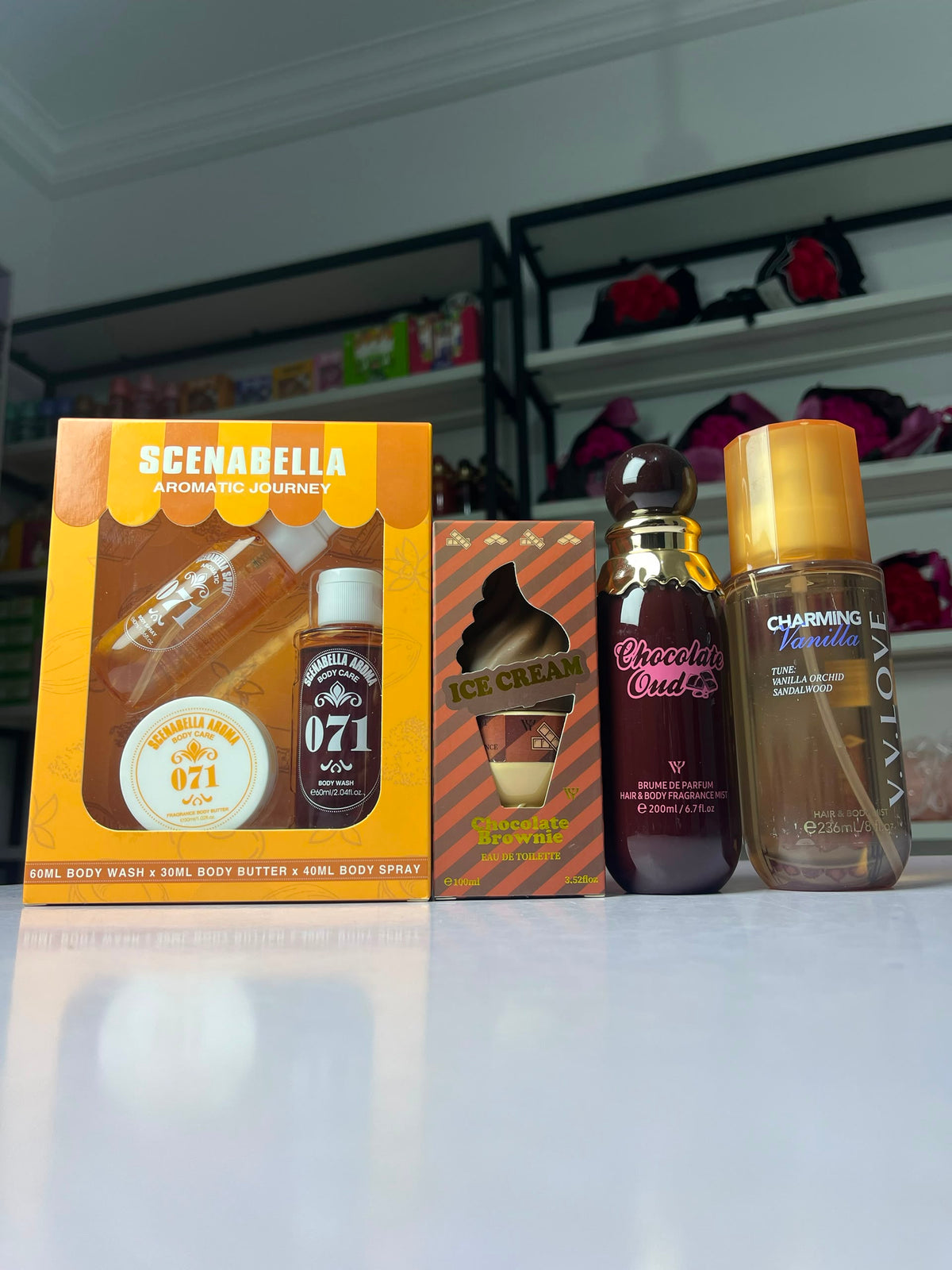 -Ensemble parfumé