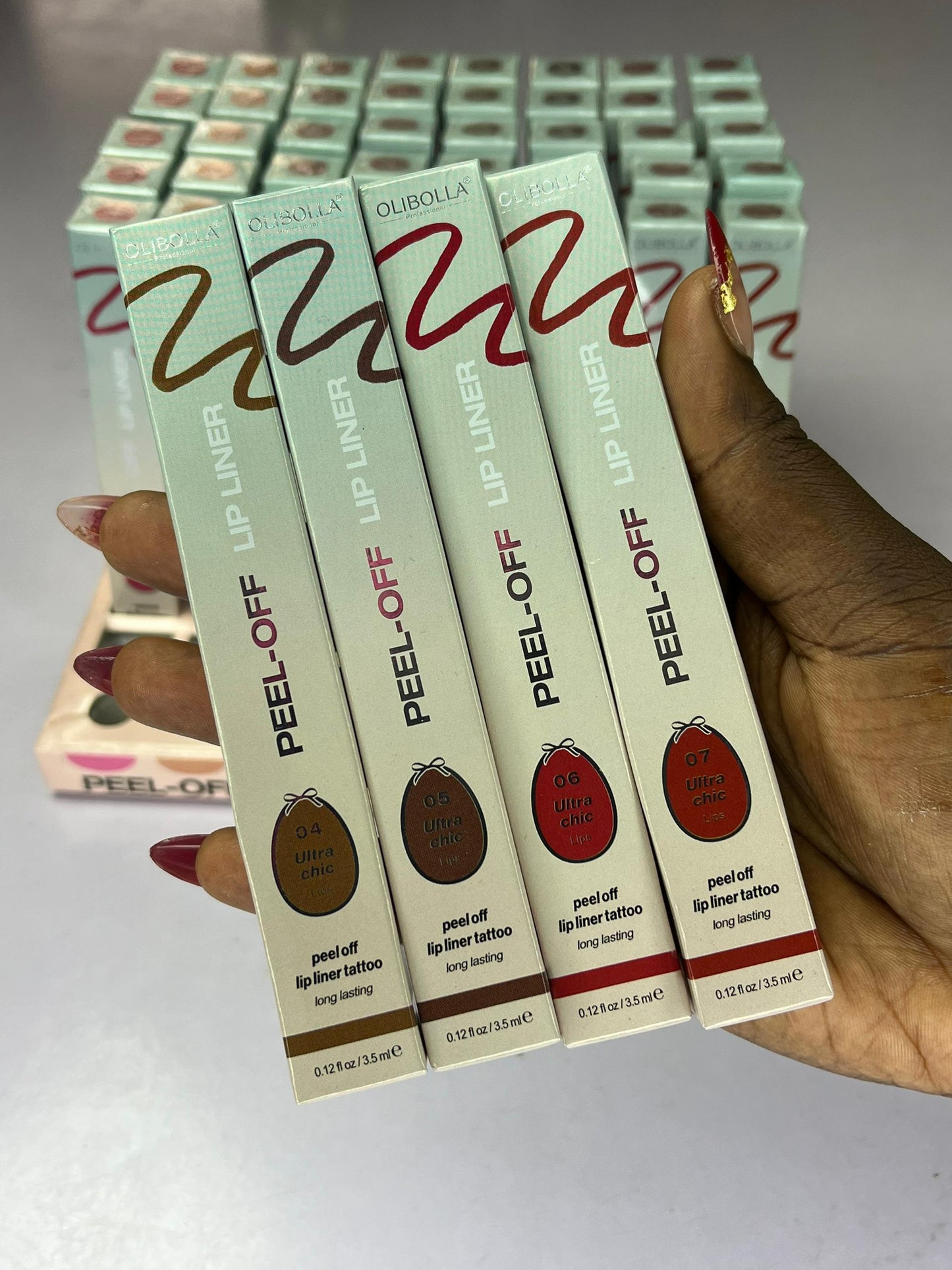 Olibola peel-off liner