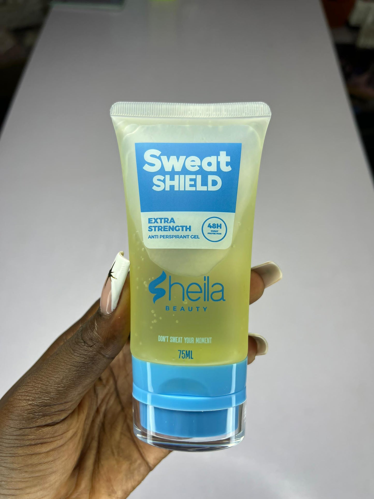 Sweat Block sheyla makeup
