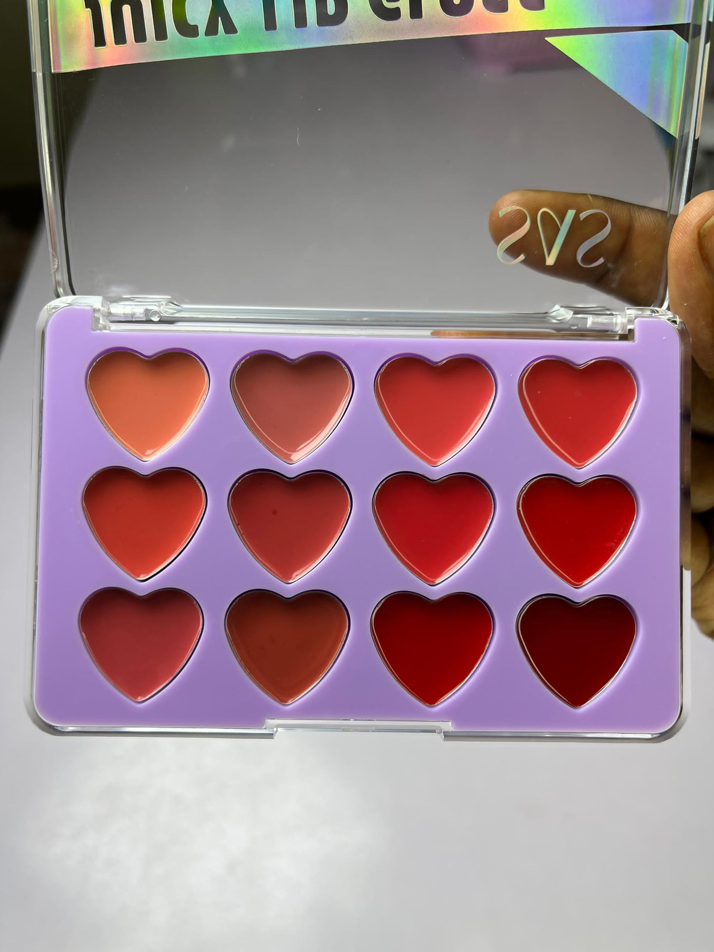 Palette de gloss SAS