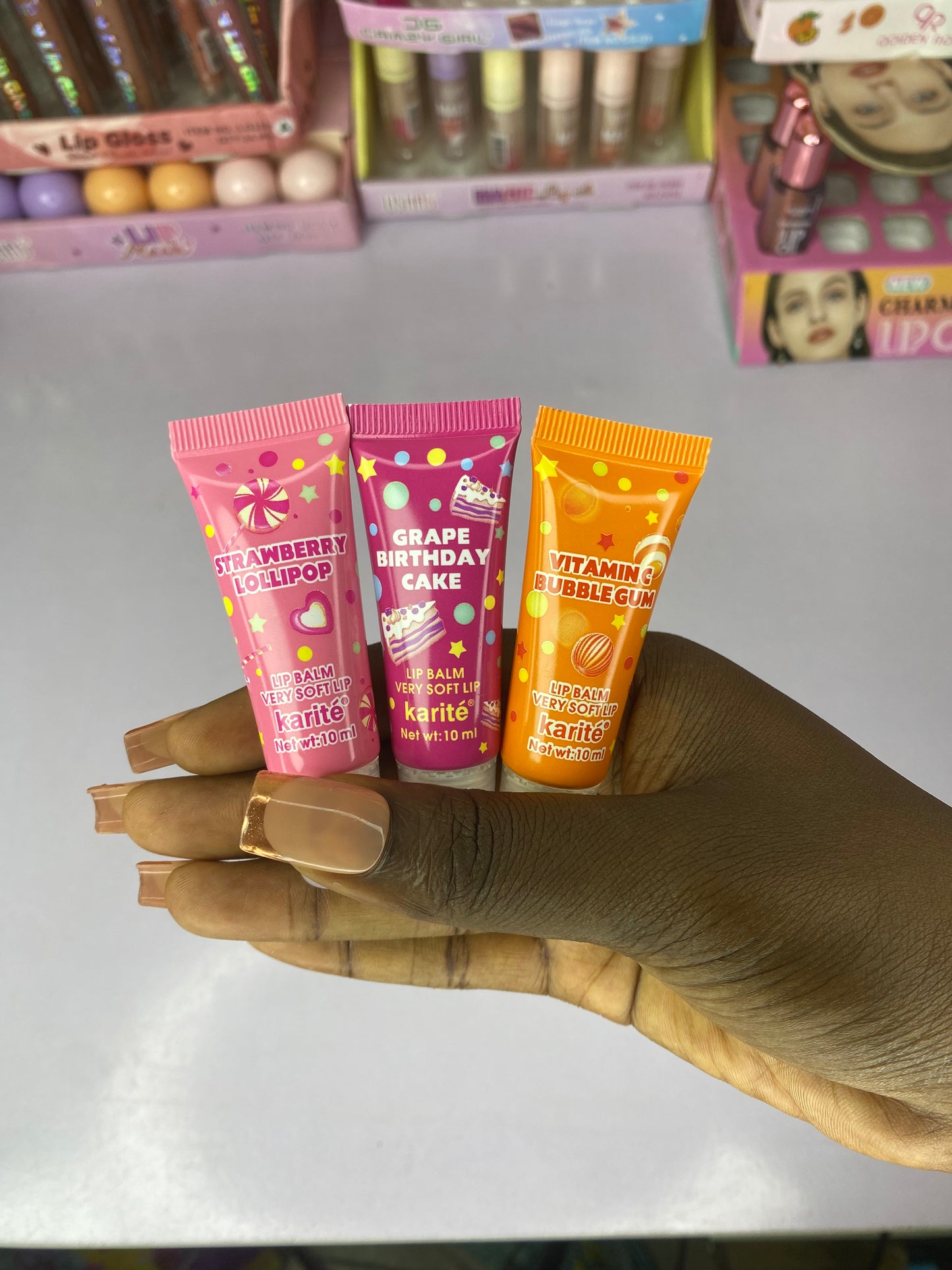 Karité trio lip balm