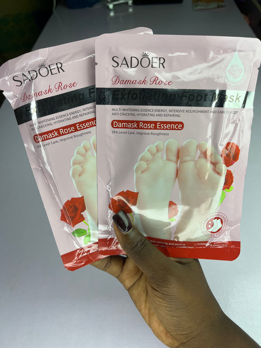 Masque exfoliant pieds