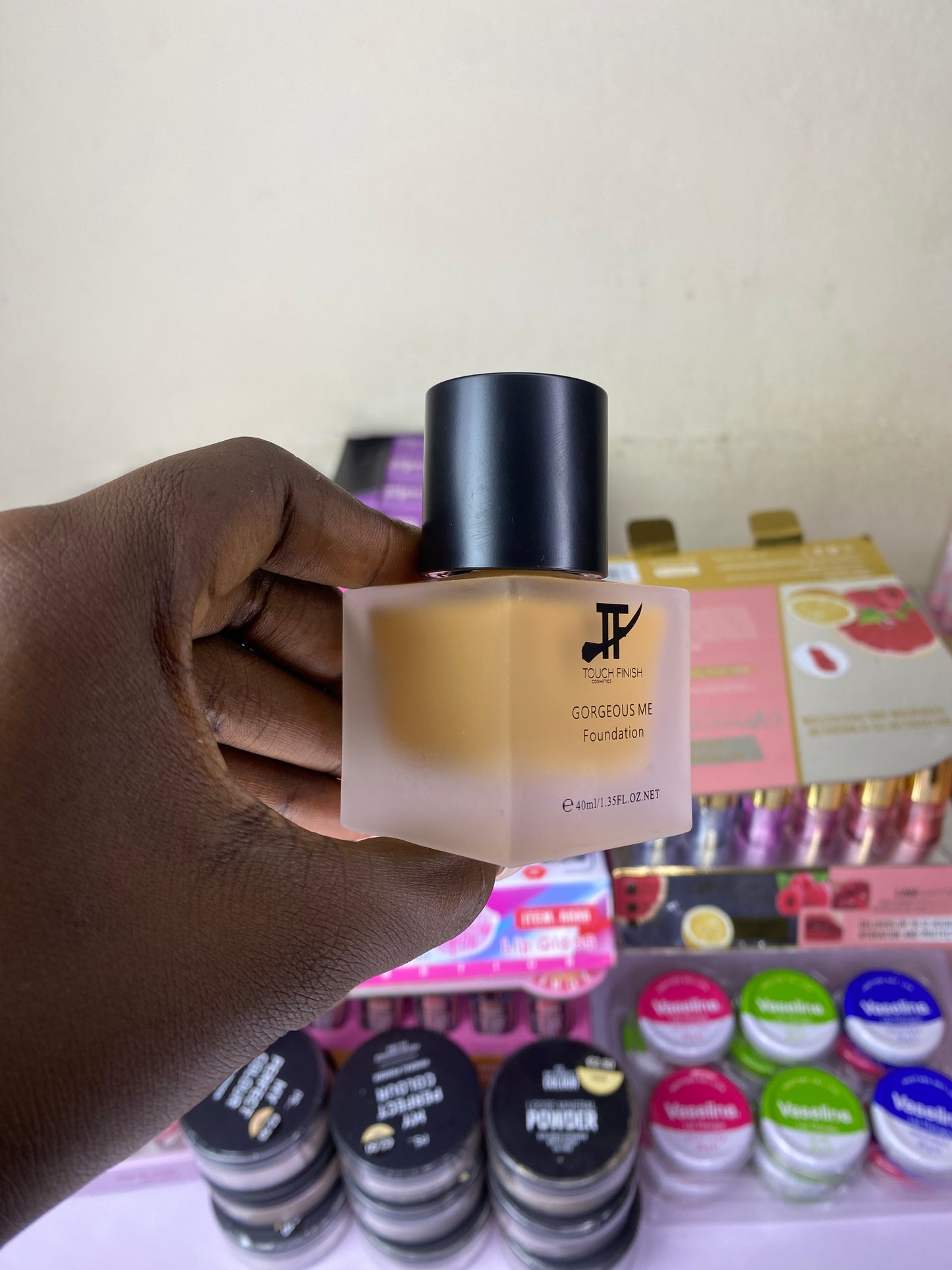 Fond de teint liquide touch finish