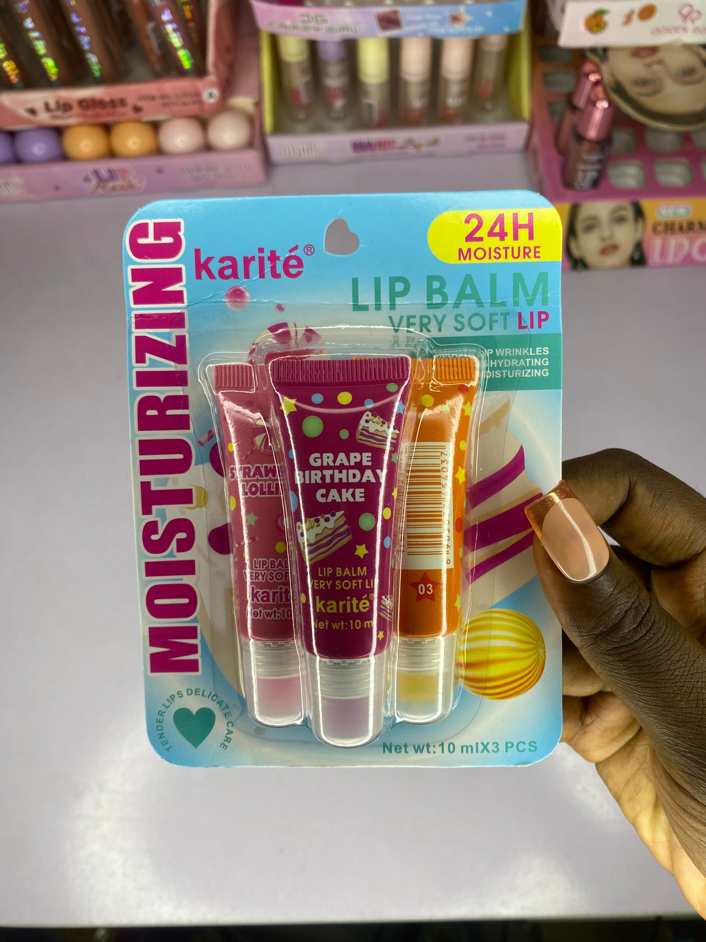 Karité trio lip balm