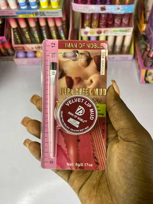 Velvet lip mud