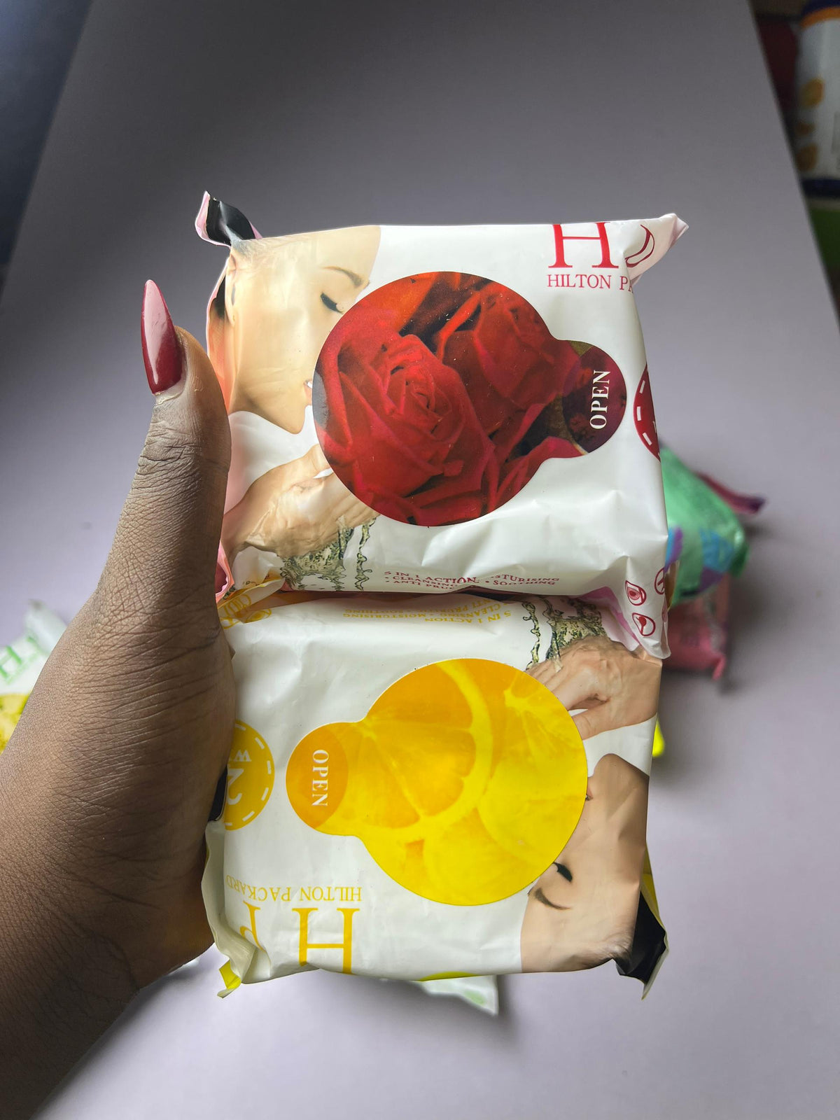 Lingettes démaquillantes