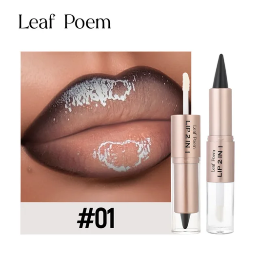 -leaf poem 2 in 1 lipgloss