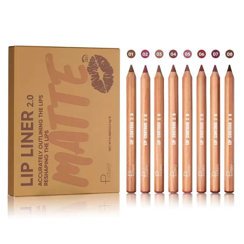 -Pudaier matte lip liner