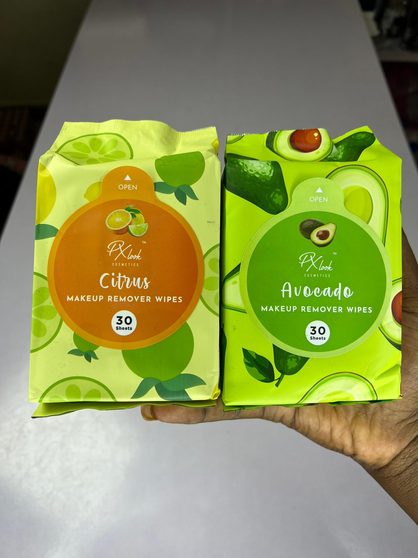 Lingettes démaquillante PX