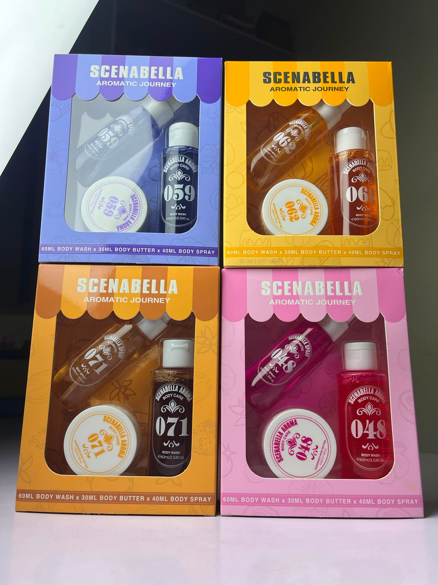 -Set parfumé scenabella