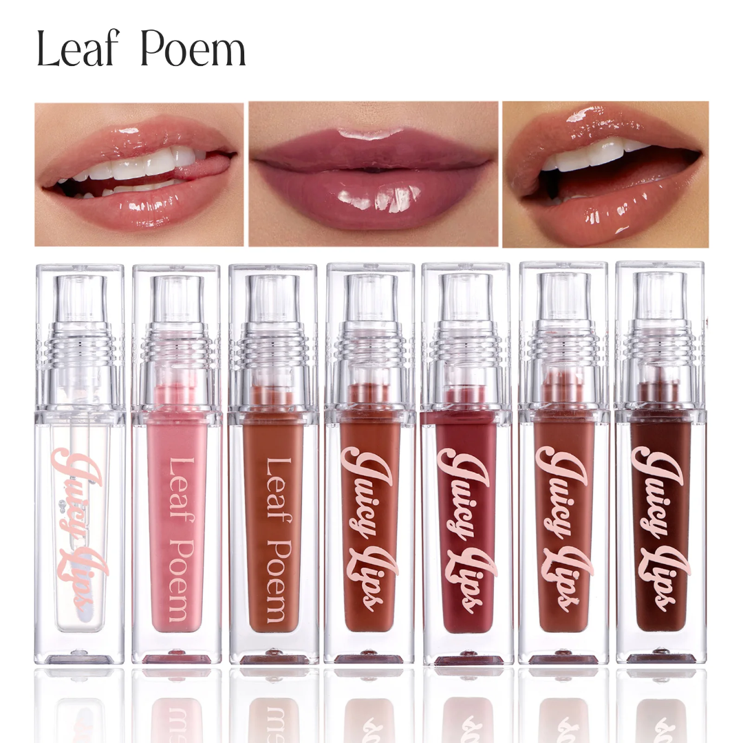 -Leaf poem lipgloss