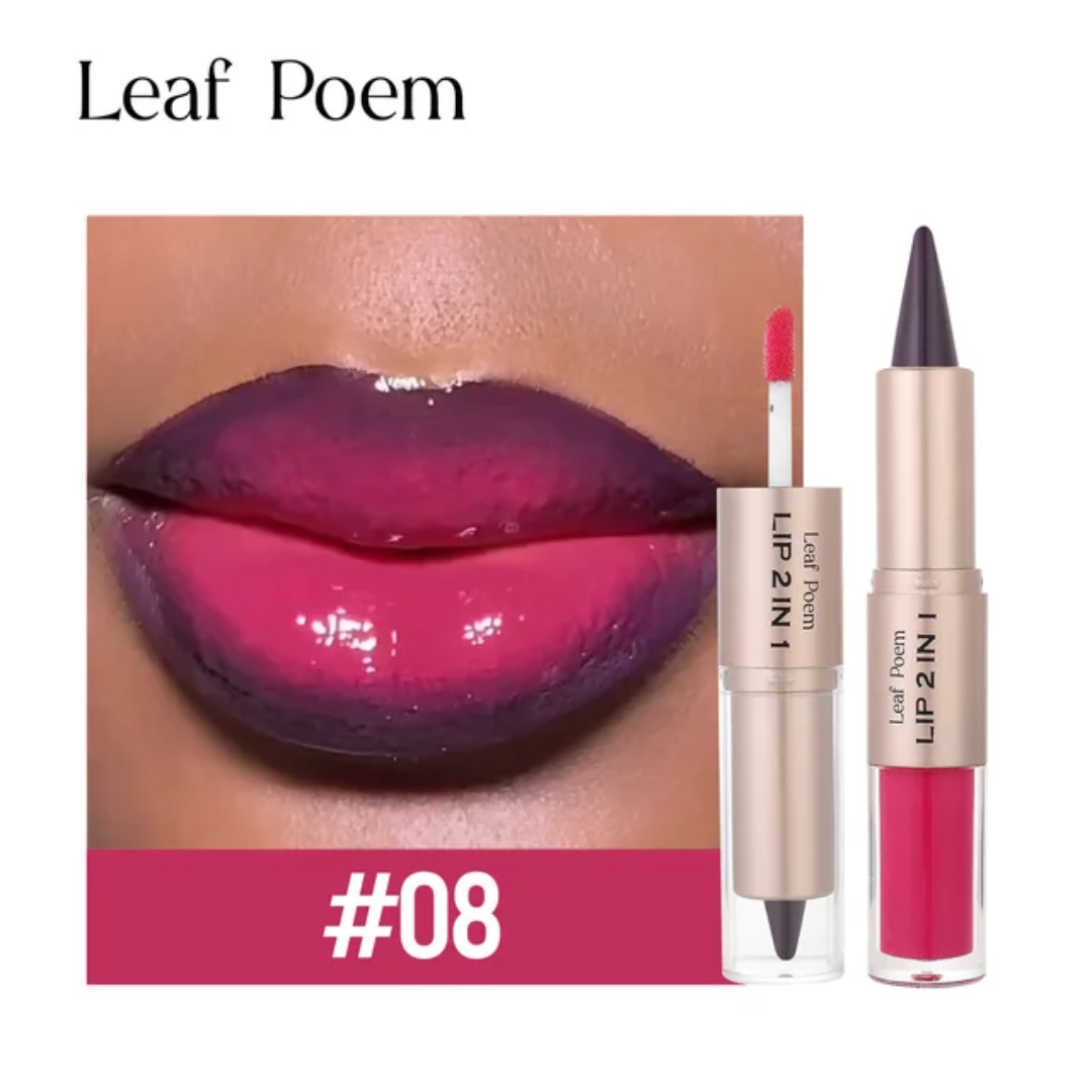 -leaf poem 2 in 1 lipgloss