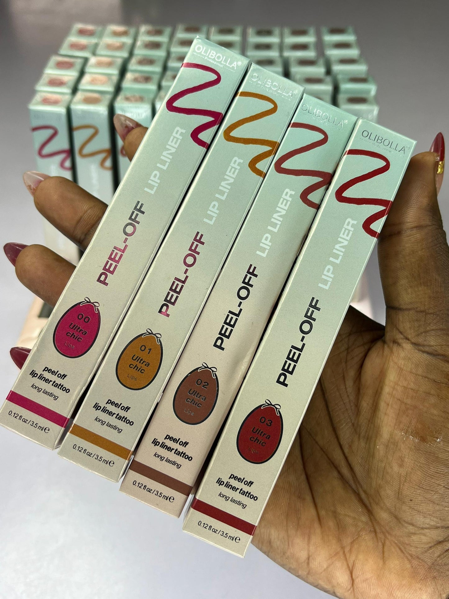 Olibola peel-off liner