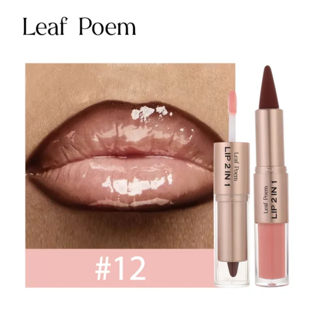 -leaf poem 2 in 1 lipgloss