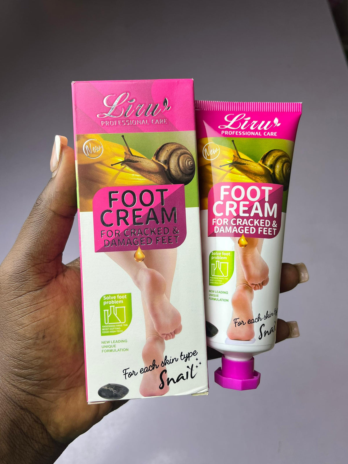 Crème pieds Liru