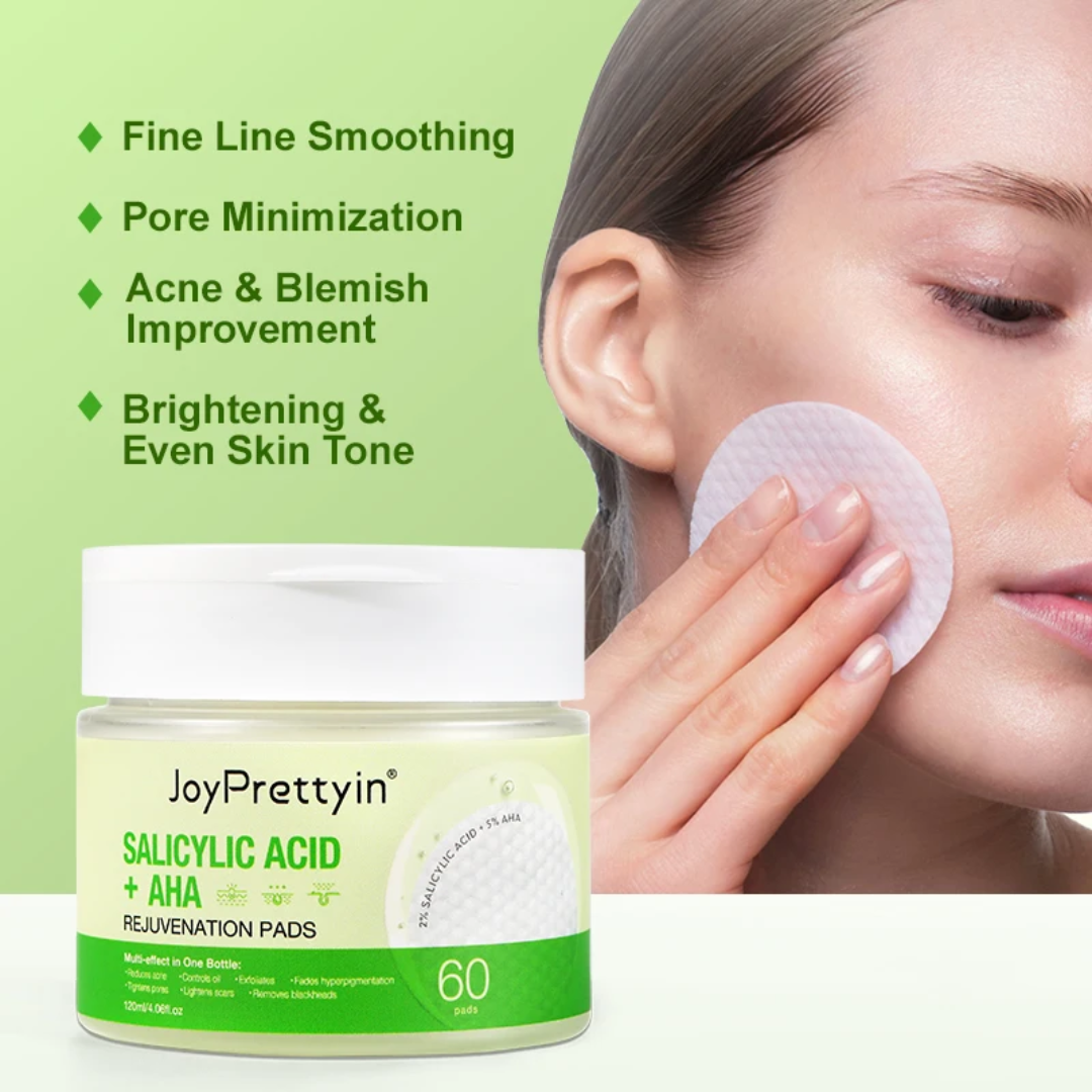 -Cotons imbibés acide salicylique et aha