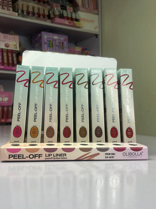 Olibola peel-off liner