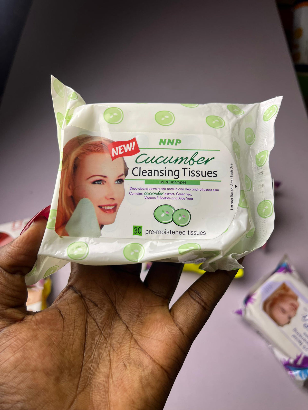 Lingettes démaquillantes