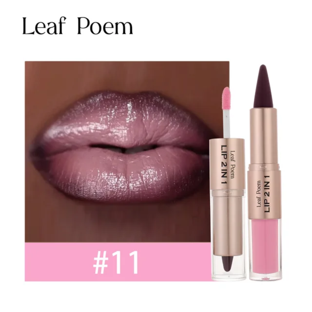 -leaf poem 2 in 1 lipgloss