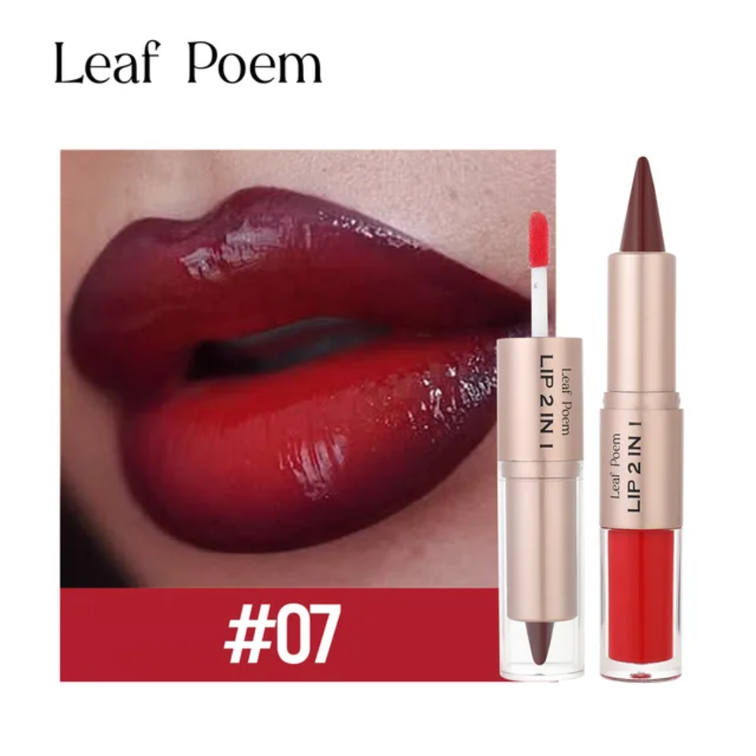 -leaf poem 2 in 1 lipgloss