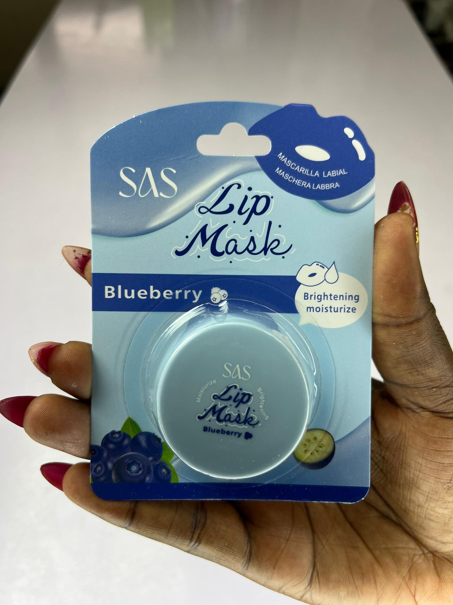 SAS masque à lèvres hydratant et éclaircissant