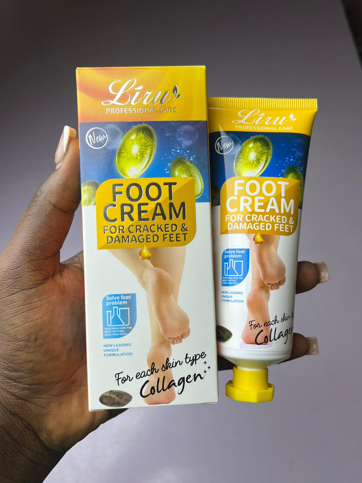 Crème pieds Liru