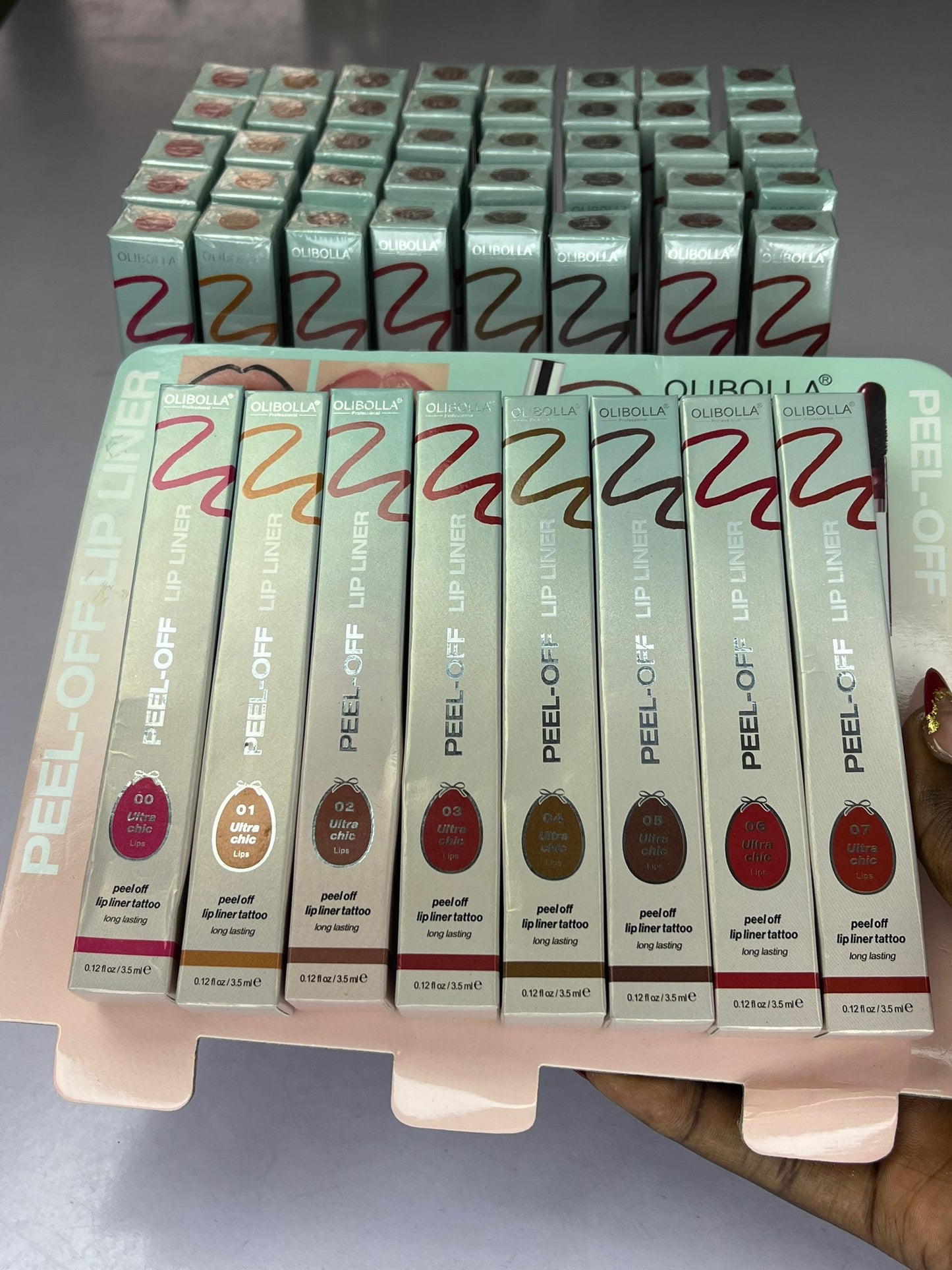 Olibola peel-off liner