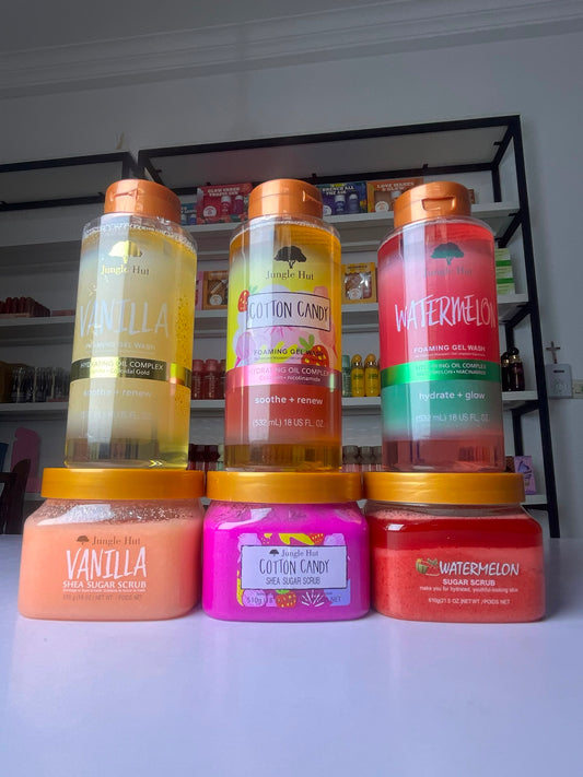 -Duo gommage & gel douche jungle hut